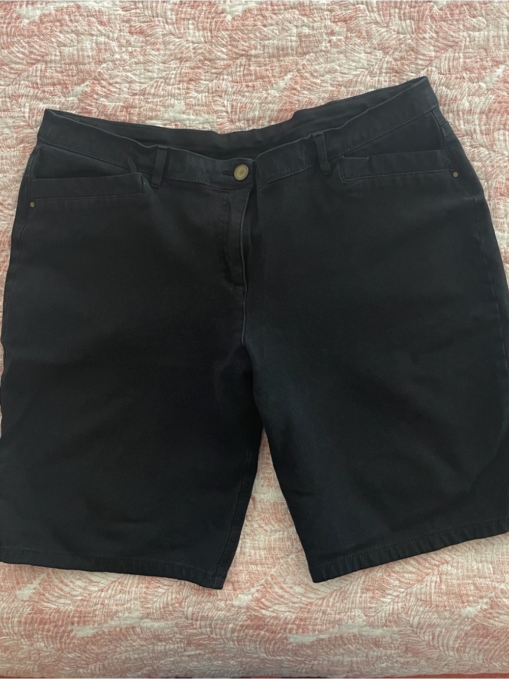 Chico's Black Women’s Bermuda Shorts